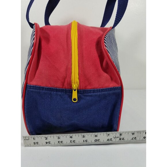 Thomas The Tank Engine Canvas Bag No. 1 Striped vintage 1999 Y2K Britt Allcroft - Picture 12 of 12